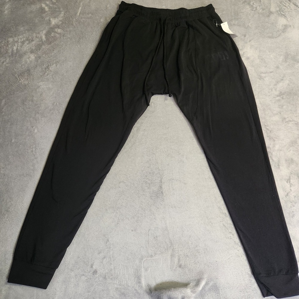 Alo Yoga Mens Medium Anthracite Track Jogger Pants $148 Activewear Athleisure M